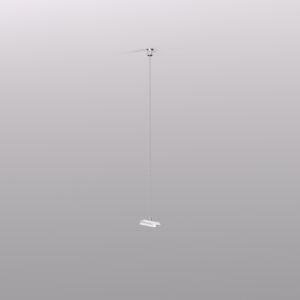 TR2127-WH Механический подвес для трека SMART BASE, IP20, 5м, белый, алюминий