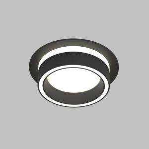 DK2100-BK Встраиваемый светильник NIKO, IP 20, до 15 Вт, GX53, LED, черный, акрил, алюминий